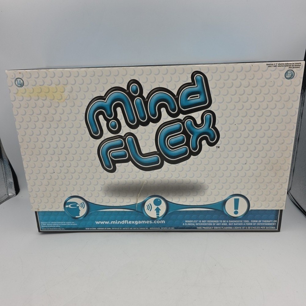 MindFlex Brain Power Game Mattel Radica  Mind Flex  Telekinesis Missing Headset